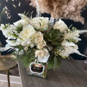 little flower creative floral design winter whites