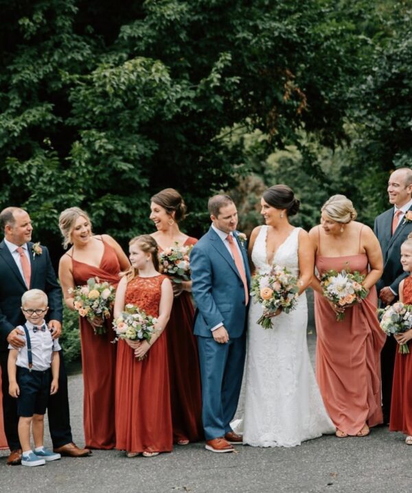 little flower creative floral design wedding in the woods