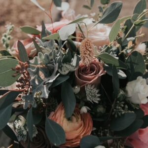 antique lavender wedding bouquet