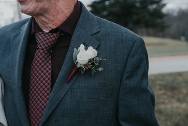 antique lavender wedding bouquet