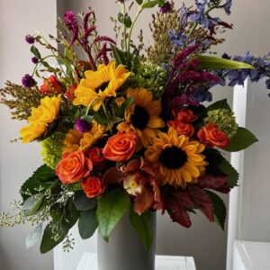 little flower creative floral design sunflower symphony