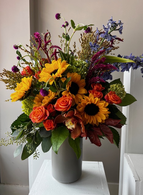 little flower creative floral design sunflower symphony