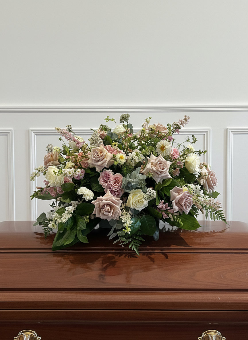 casket spray