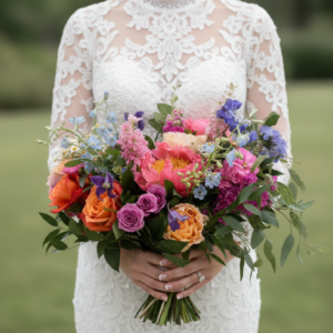little flower creative floral design summer wedding