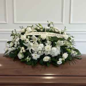 little flower casket spray